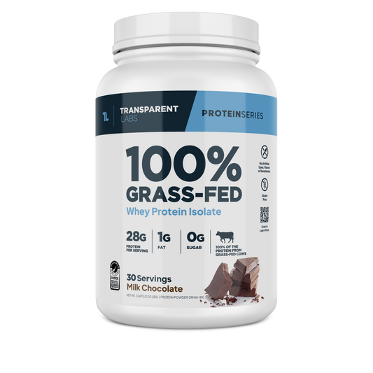 100% Grass Fed Whey Isolate (30 Ser) - Mann Nutrition 