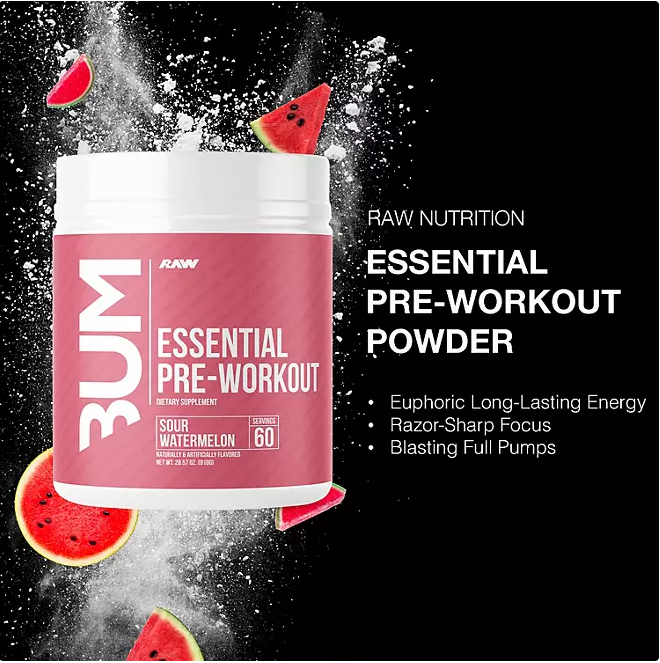 Bum Essential Pre-workout -60 Servings