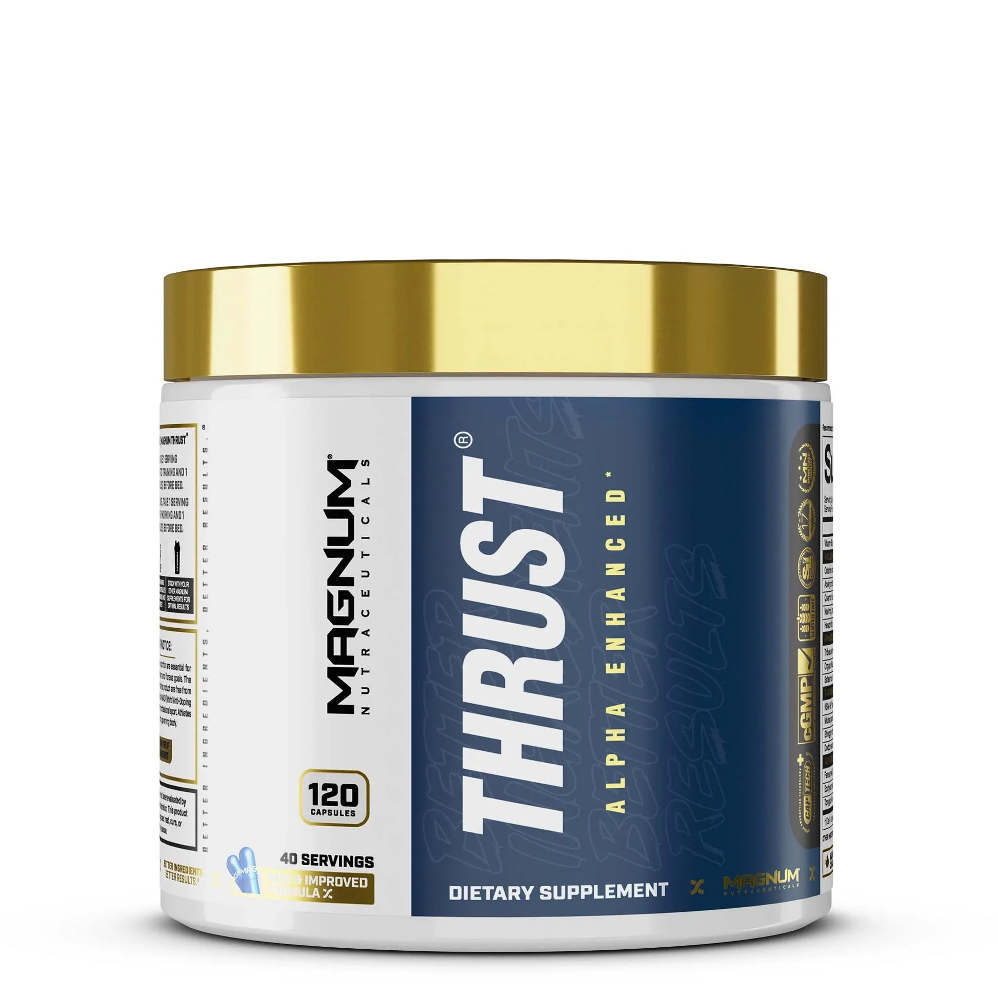 Thrust Alpha Enhanced 120 Caps - Mann Nutrition 