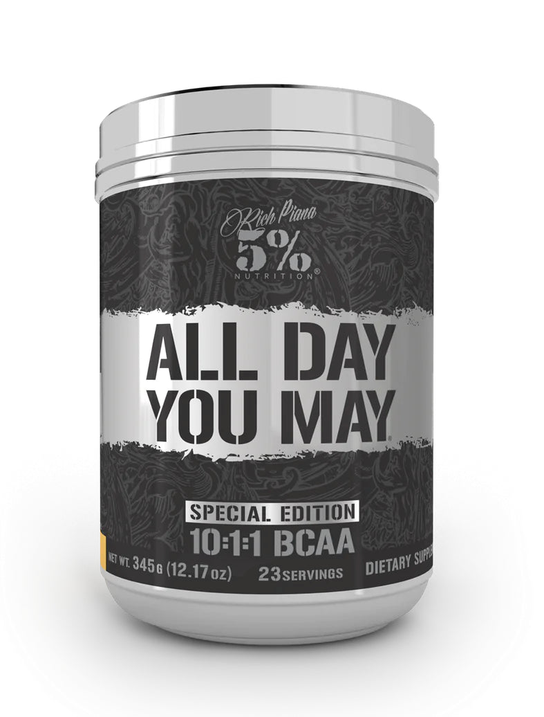 5% All Day You May BCAA Special Edition (23 Servs ) - Mann Nutrition 